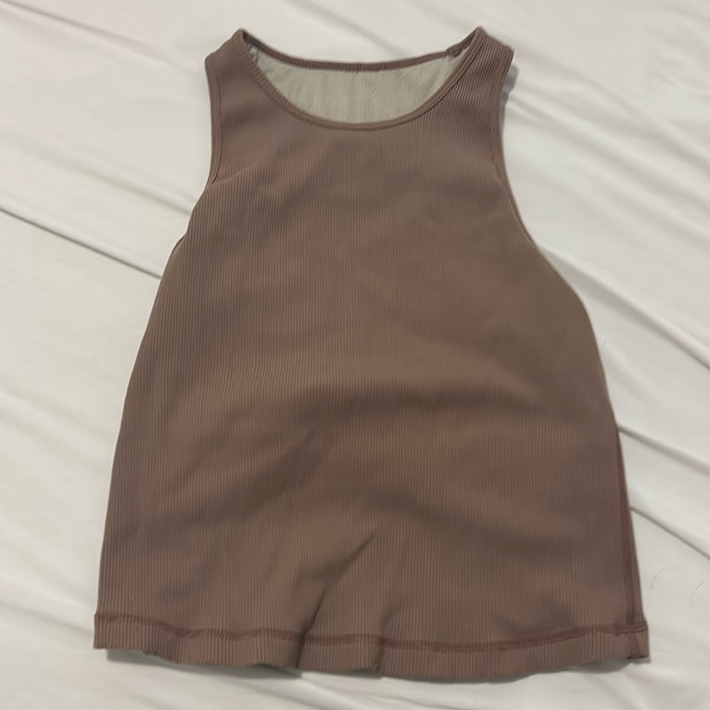 Vuori Light brown Tank Top